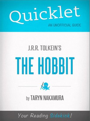 cover image of Quicklet on J. R. R. Tolkien's the Hobbit